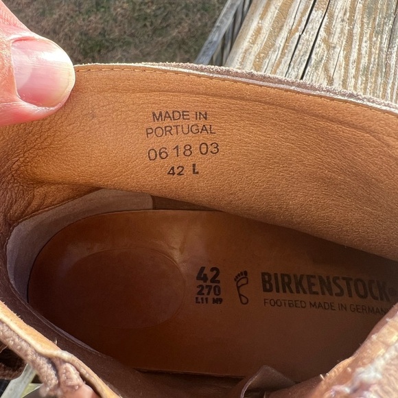 Birkenstock Tan Suede Ankle Booties - Picture 2 of 8